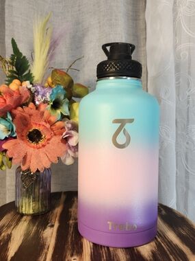 Trebo 64oz Insulated Water Bottle - Hydrangea Gradient